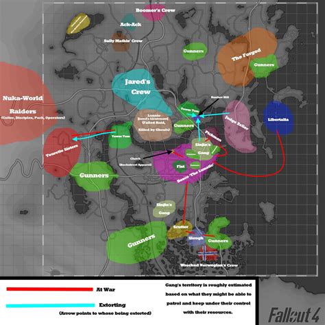 fallout 4 raider locations map